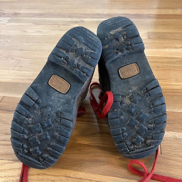 PMS Stellina Brown Leather Mountaineering Hiking Italian Boots - Men's 6.5 - Picture 9 of 12